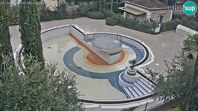 Villaggio Mare Blu piscine LIVE webcam Bibione Pineda – Italie