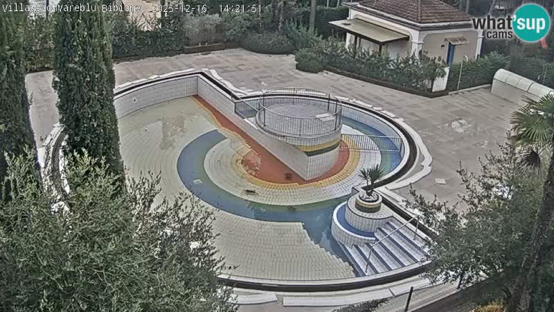 Villaggio Mare Blu pool LIVE webcam Bibione Pineda – Italy