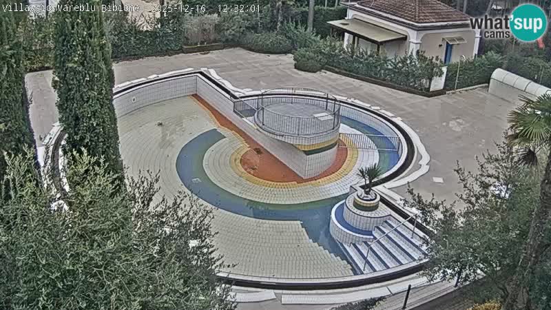 Piscina Villaggio Mare Blu webcam LIVE Bibione Pineda – Italia