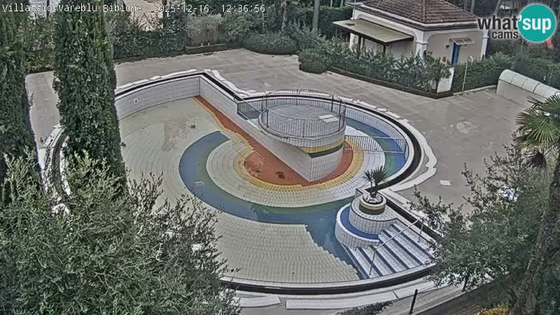 Piscina Villaggio Mare Blu webcam LIVE Bibione Pineda – Italia