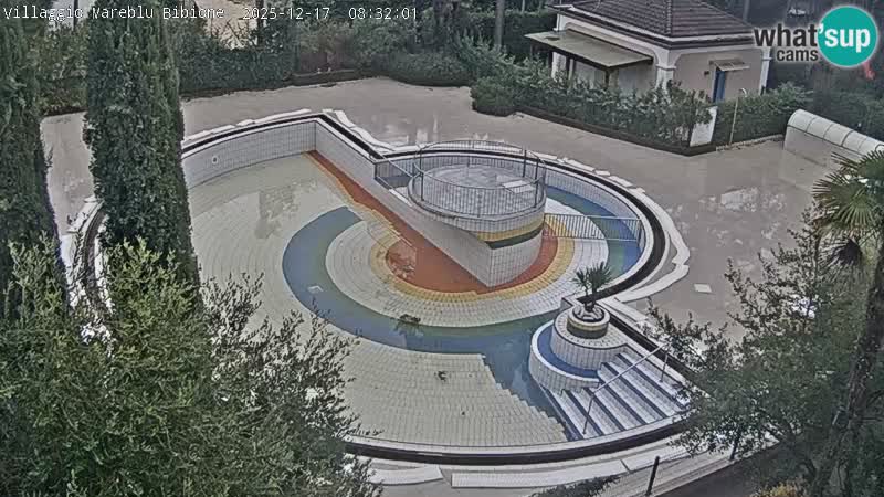 Villaggio Mare Blu pool LIVE webcam Bibione Pineda – Italy
