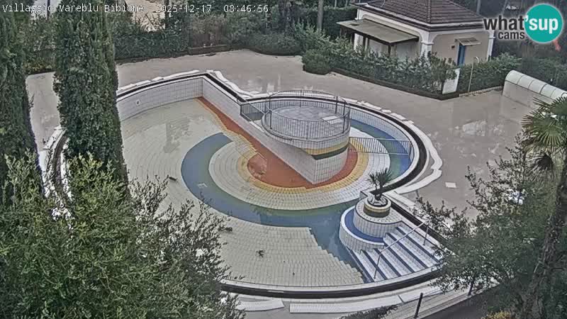 Villaggio Mare Blu pool LIVE webcam Bibione Pineda – Italy