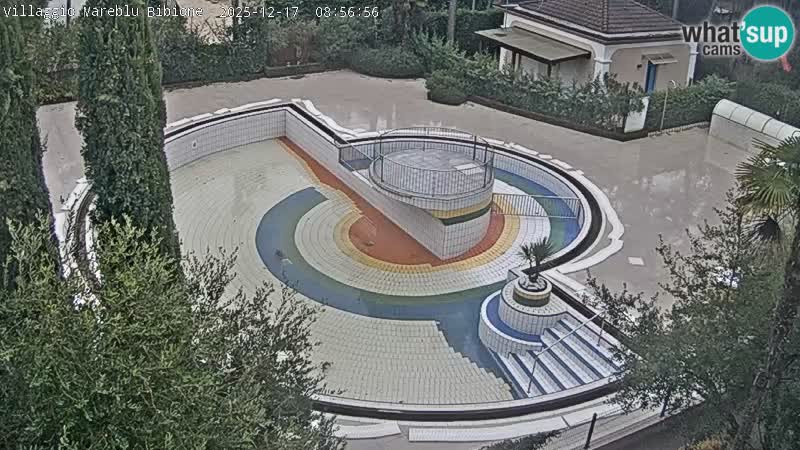 Villaggio Mare Blu pool LIVE webcam Bibione Pineda – Italy