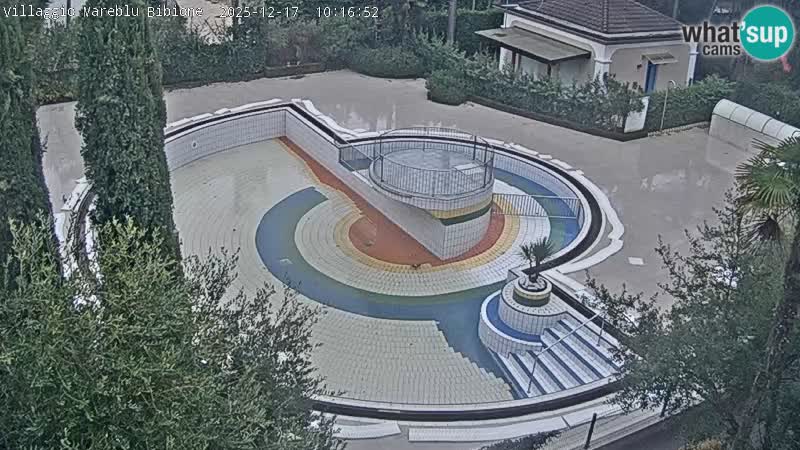 Villaggio Mare Blu pool LIVE webcam Bibione Pineda – Italy