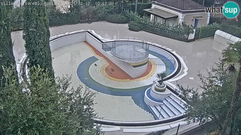 Villaggio Mare Blu pool LIVE webcam Bibione Pineda – Italy