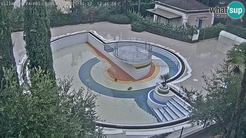 Villaggio Mare Blu pool LIVE webcam Bibione Pineda – Italy