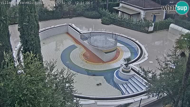 Villaggio Mare Blu pool LIVE webcam Bibione Pineda – Italy