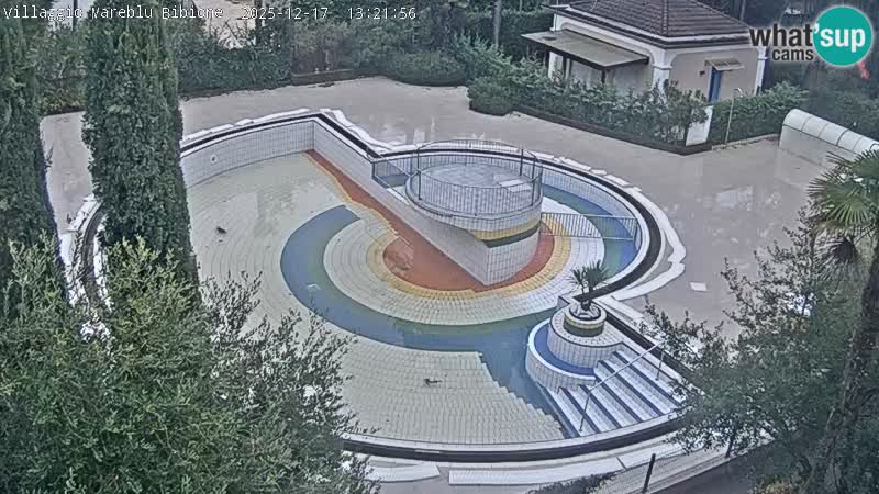 Piscina Villaggio Mare Blu webcam LIVE Bibione Pineda – Italia