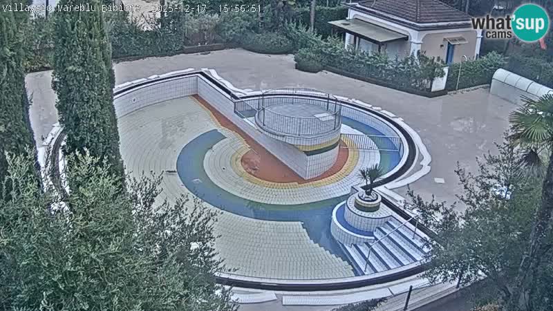 Piscina Villaggio Mare Blu EN VIVO webcam Bibione Pineda – Italia