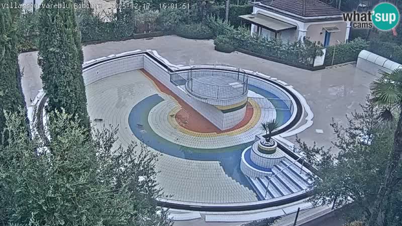 Villaggio Mare Blu piscine LIVE webcam Bibione Pineda – Italie