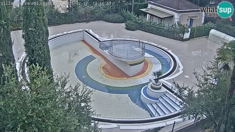 Villaggio Mare Blu piscine LIVE webcam Bibione Pineda – Italie