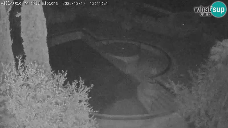 Villaggio Mare Blu bazen UŽIVO web kamera Bibione Pineda – Italija