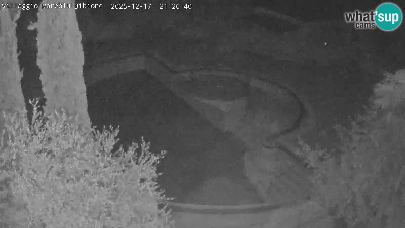 Villaggio Mare Blu bazen UŽIVO web kamera Bibione Pineda – Italija