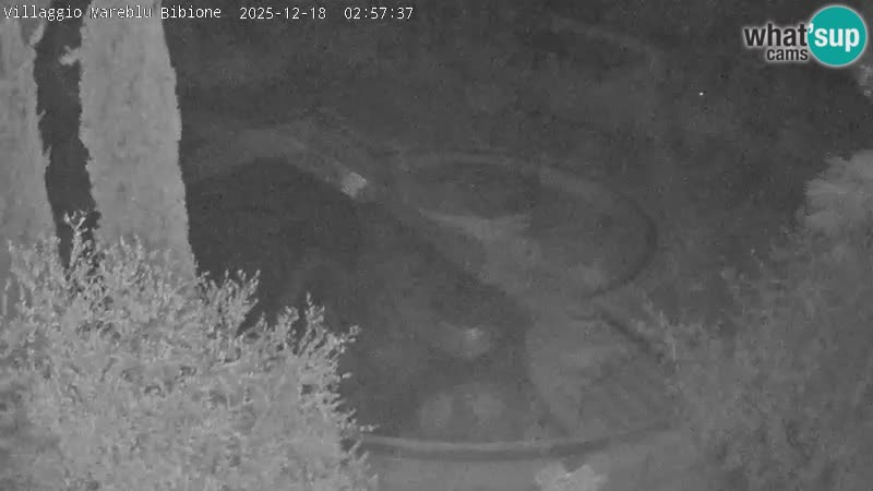 Villaggio Mare Blu bazen UŽIVO web kamera Bibione Pineda – Italija