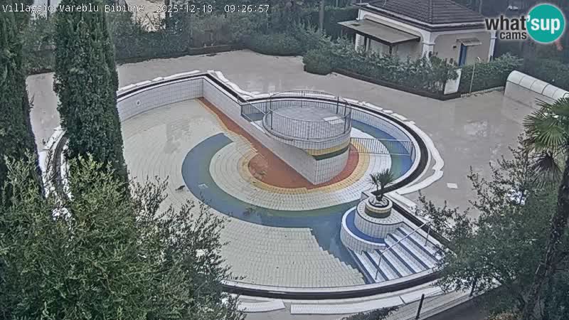 Villaggio Mare Blu Pool LIVE-Webcam Bibione Pineda – Italien