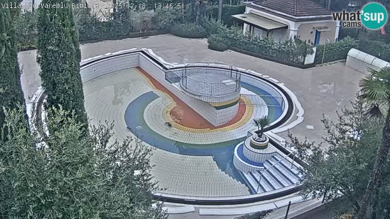Piscina Villaggio Mare Blu webcam LIVE Bibione Pineda – Italia
