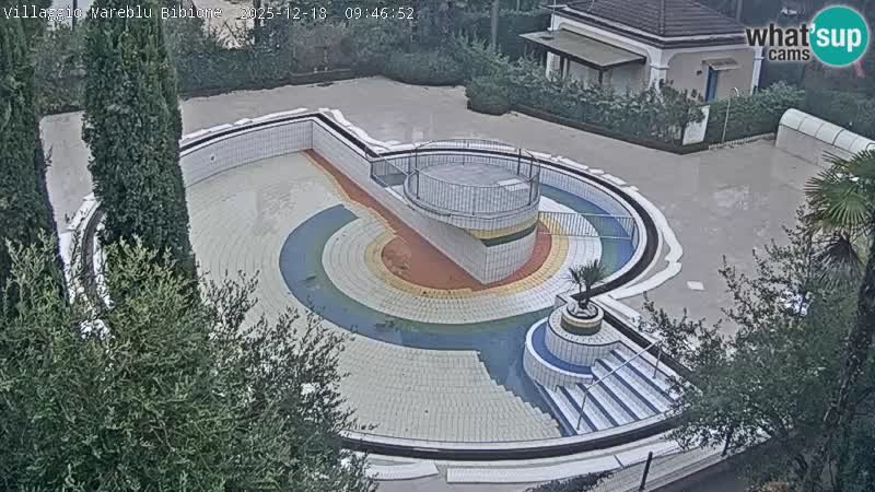 Villaggio Mare Blu pool LIVE webcam Bibione Pineda – Italy