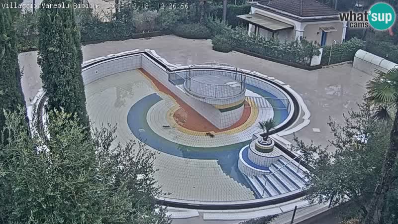 Piscina Villaggio Mare Blu webcam LIVE Bibione Pineda – Italia