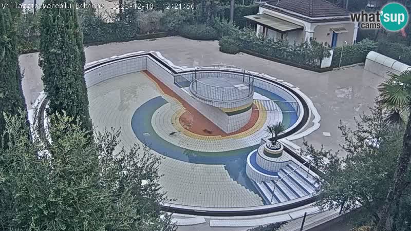 Piscina Villaggio Mare Blu webcam LIVE Bibione Pineda – Italia