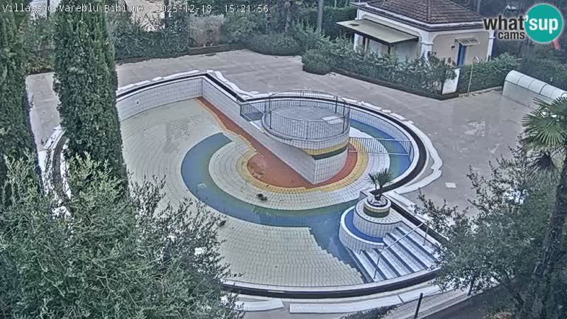 Piscina Villaggio Mare Blu EN VIVO webcam Bibione Pineda – Italia