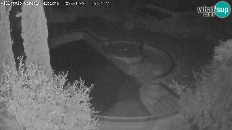 Villaggio Mare Blu bazen Spletna kamera V živo Bibione Pineda – Italija