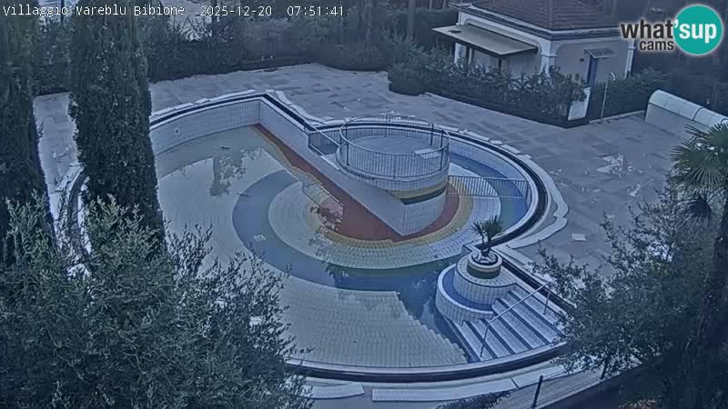 Piscina Villaggio Mare Blu EN VIVO webcam Bibione Pineda – Italia