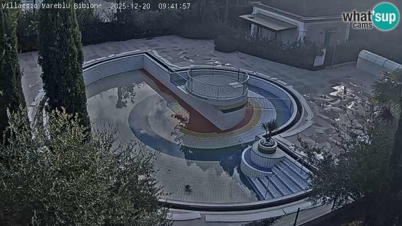 Piscina Villaggio Mare Blu EN VIVO webcam Bibione Pineda – Italia