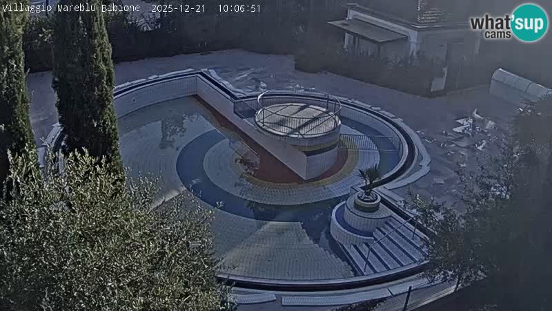 Villaggio Mare Blu pool LIVE webcam Bibione Pineda – Italy