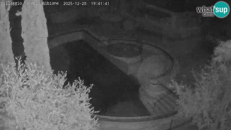 Villaggio Mare Blu bazen UŽIVO web kamera Bibione Pineda – Italija