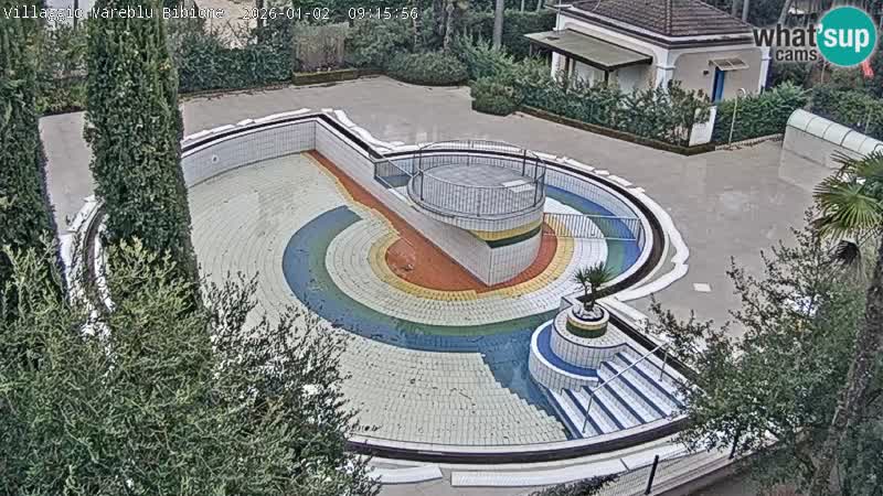 Piscina Villaggio Mare Blu webcam LIVE Bibione Pineda – Italia