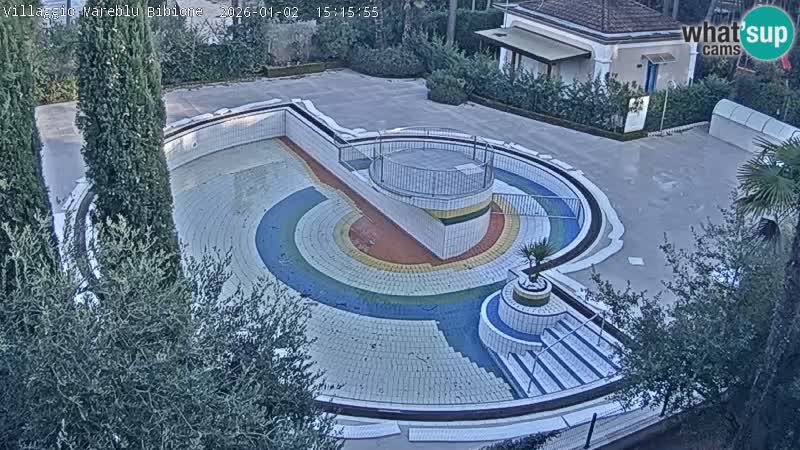 Villaggio Mare Blu pool LIVE webcam Bibione Pineda – Italy