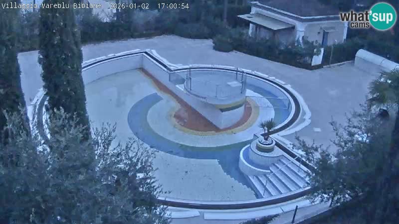 Villaggio Mare Blu pool LIVE webcam Bibione Pineda – Italy