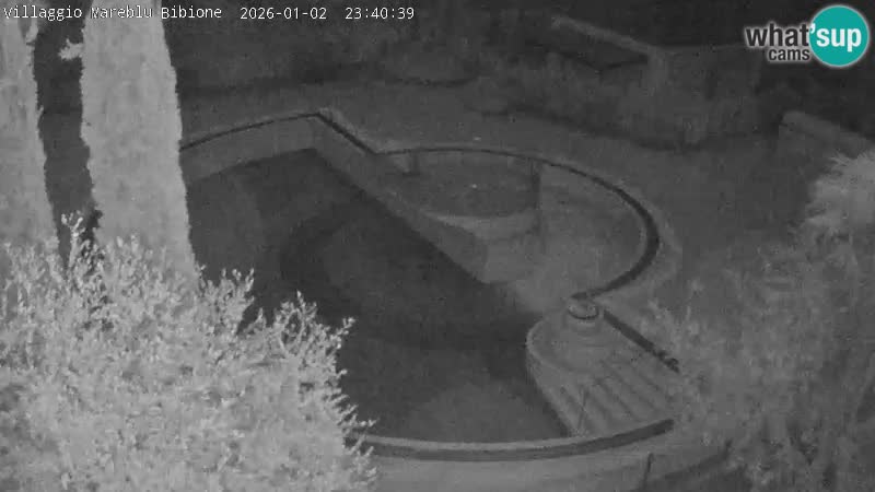 Piscina Villaggio Mare Blu EN VIVO webcam Bibione Pineda – Italia