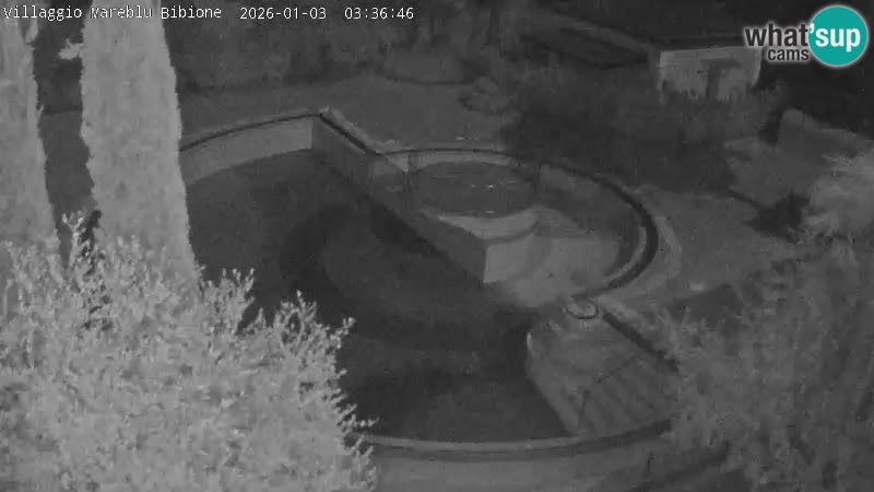 Villaggio Mare Blu bazen Spletna kamera V živo Bibione Pineda – Italija