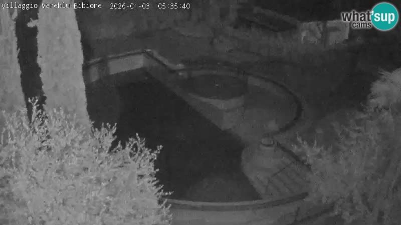 Villaggio Mare Blu bazen Spletna kamera V živo Bibione Pineda – Italija