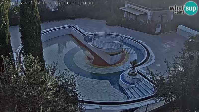 Piscina Villaggio Mare Blu EN VIVO webcam Bibione Pineda – Italia
