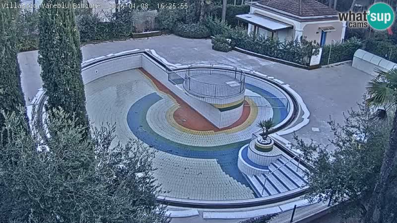 Villaggio Mare Blu Pool LIVE-Webcam Bibione Pineda – Italien