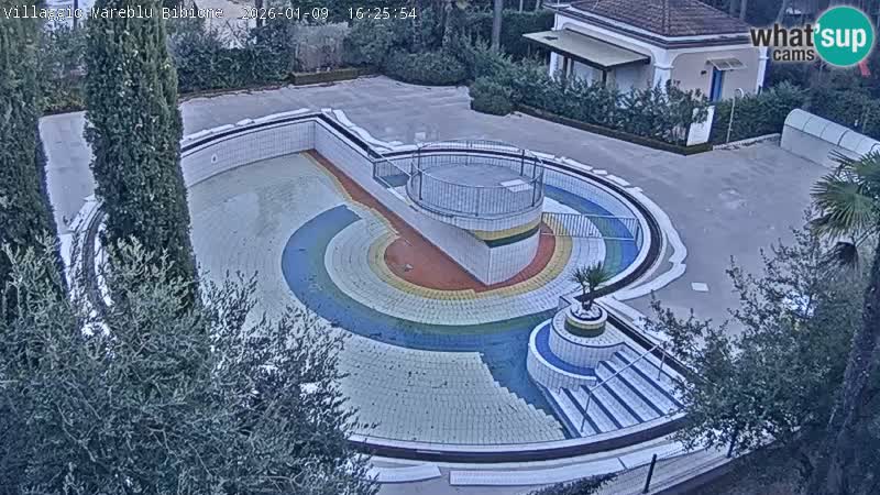 Villaggio Mare Blu pool LIVE webcam Bibione Pineda – Italy