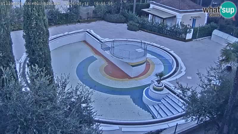 Villaggio Mare Blu piscine LIVE webcam Bibione Pineda – Italie