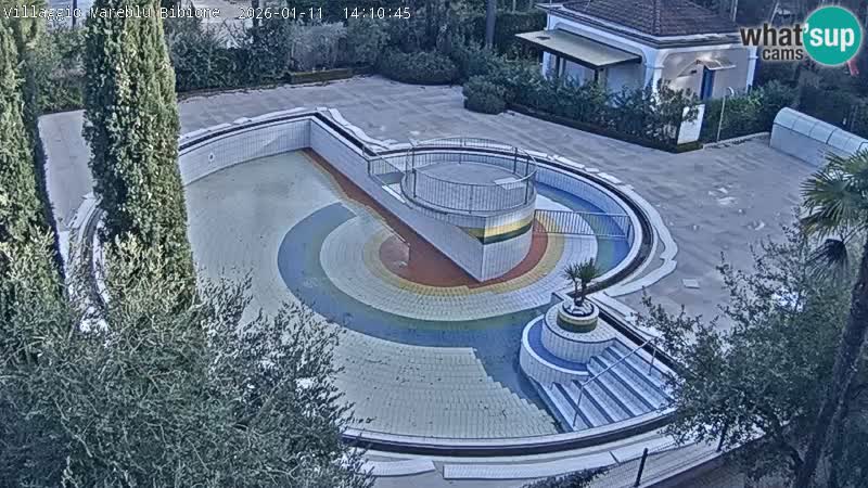 Piscina Villaggio Mare Blu EN VIVO webcam Bibione Pineda – Italia