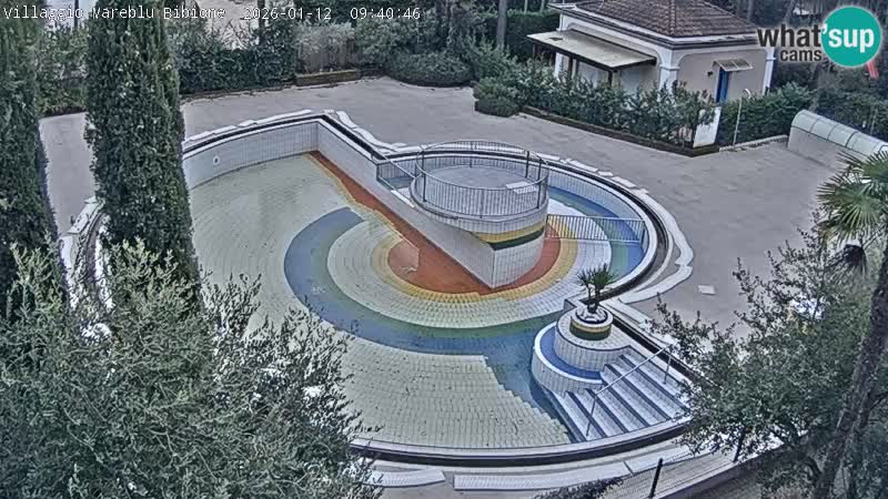 Villaggio Mare Blu piscine LIVE webcam Bibione Pineda – Italie
