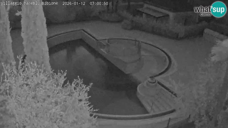 Villaggio Mare Blu piscine LIVE webcam Bibione Pineda – Italie