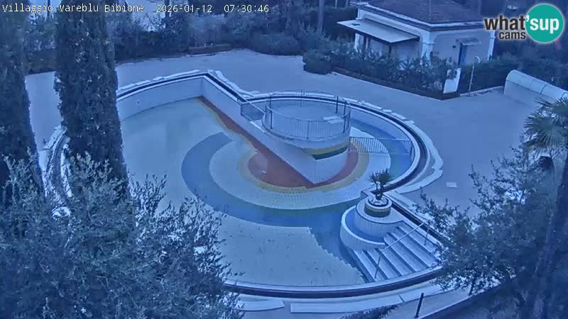 Villaggio Mare Blu pool LIVE webcam Bibione Pineda – Italy
