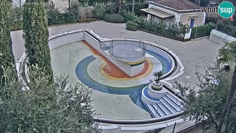 Villaggio Mare Blu pool LIVE webcam Bibione Pineda – Italy