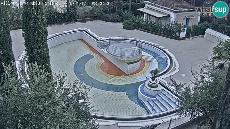 Piscina Villaggio Mare Blu EN VIVO webcam Bibione Pineda – Italia