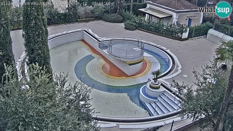 Villaggio Mare Blu pool LIVE webcam Bibione Pineda – Italy