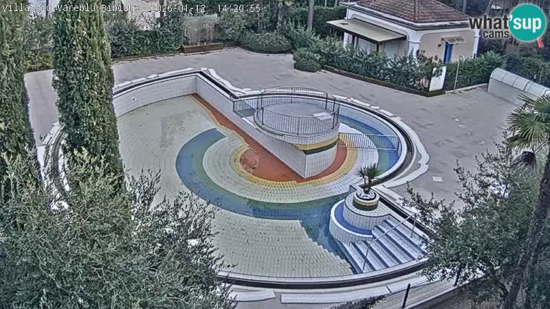 Villaggio Mare Blu pool LIVE webcam Bibione Pineda – Italy