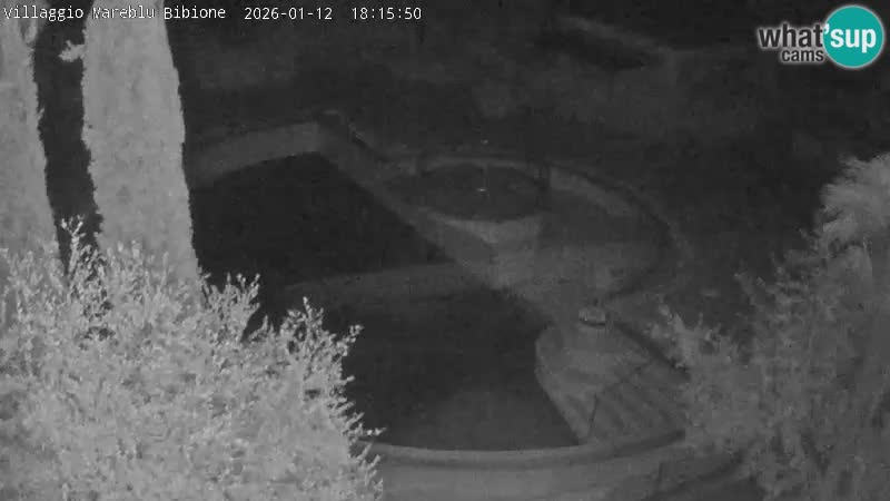 Villaggio Mare Blu bazen Spletna kamera V živo Bibione Pineda – Italija