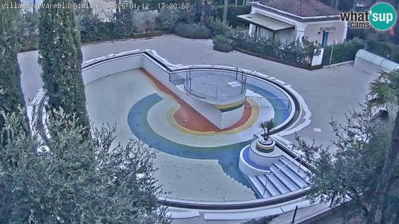 Piscina Villaggio Mare Blu EN VIVO webcam Bibione Pineda – Italia