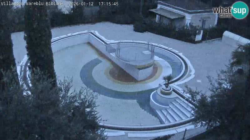 Villaggio Mare Blu piscine LIVE webcam Bibione Pineda – Italie